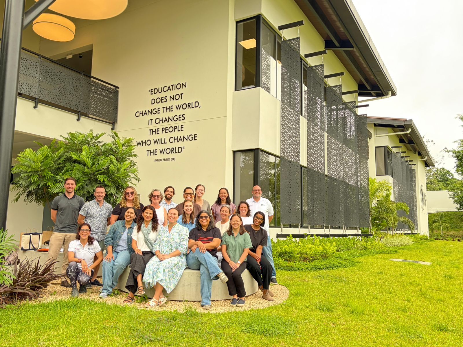Globally recruited teachers at the International School of Panama campus in San Miguelito